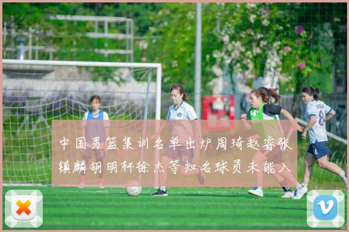 中国男篮集训名单出炉周琦赵睿张镇麟胡明轩徐杰等知名球员未能入选